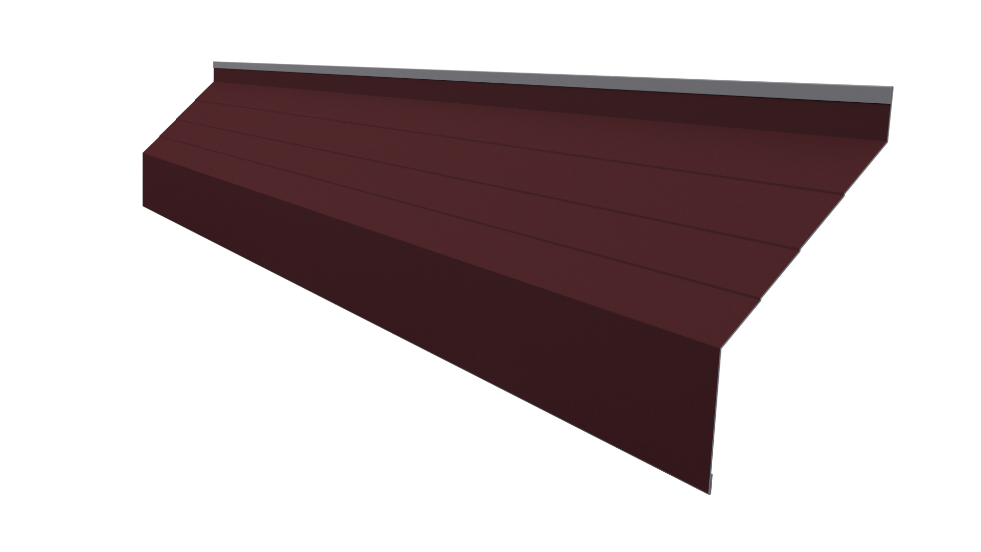 Ламель Юкка 110x0,45 мм, 3005 винно-красный матовый