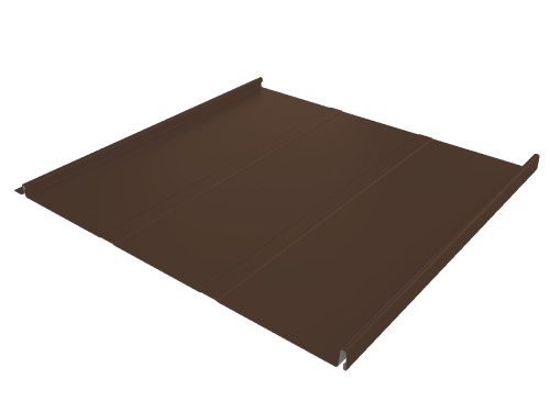 Двойной стоячий фальц Line, 0,625/0,55 0,5 мм, Satin Matt/Satin Matt TX