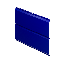 Металлосайдинг Евробрус 359/340x0,4 мм, 5002 ультрамариново-синий глянцевый