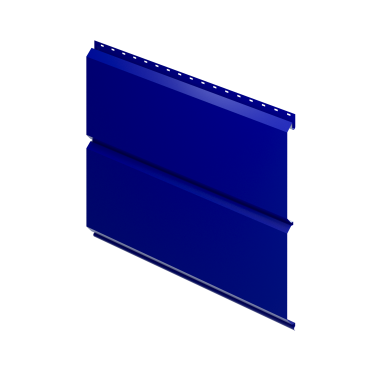 Металлосайдинг Евробрус 359/340x0,5 мм, 5002 ультрамариново-синий глянцевый