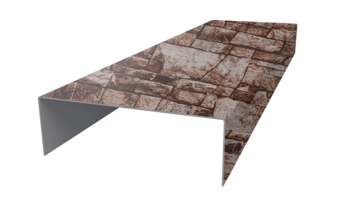 Декоративная накладка 20x60x20 мм, Дикий камень