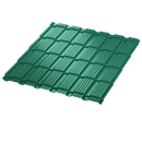 Профиль Пегас 1185/1150x0,4 мм, 6005 зеленый мох глянцевый