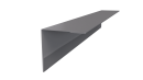 Планка угла наружного 50x50x2000 мм, 7004 сигнальный серый глянцевый