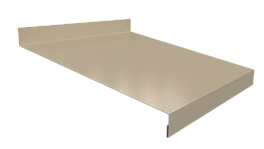 Отлив простой 20х200х20 мм, 1018 цинково-жёлтый глянцевый