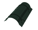Конёк круглый R110x2000 мм, 6009 пихтовый зеленый матовый