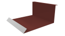 Планка примыкания нижняя 100x200x2000 мм, 3009 оксид красный глянцевый
