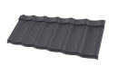 Металлочерепица Супермонтеррей 1180/1100x0,5 мм, 7024 графитовый серый матовый