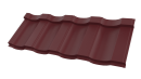 Металлочерепица Геркулес 30 1200/1150x0,5 мм, 3005 винно-красный матовый