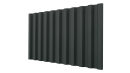 Профнастил С21 1051/1000x0,5 мм, 6009 пихтовый зелёный матовый