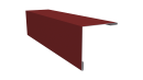 Угол наружный 50x50x2000 мм, 3011 коричнево-красный глянцевый