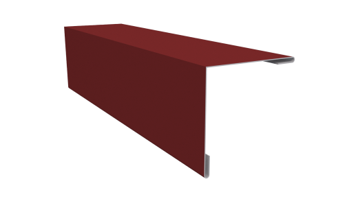 Угол наружный 50x50x2000 мм, 3011 коричнево-красный глянцевый