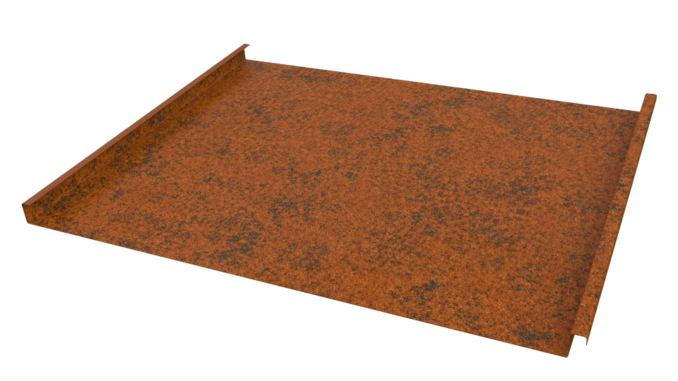Фальцевая кровля 562/550x0,45 мм, Картэн