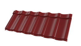 Профиль Феникс 1180/1100x0,45 мм, 3011 коричнево-красный глянцевый