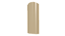 Штакетник Европланка 110x0,5 мм, 1014 слоновая кость глянцевый
