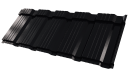 Профиль Пегас 1195/1130x0,4 мм, 9005 черный янтарь глянцевый