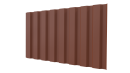 Профнастил С20A 1150/1100x0,5 мм, 8004 медно-коричневый матовый