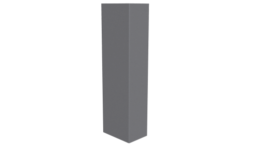 Стойка 40x60x40 мм, 7004 сигнальный серый глянцевый