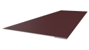 Планка завершающая 65x2000 мм, 3005 винно-красный матовый