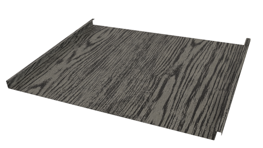 Фальцевая кровля 562/550x0,45 мм, Дуб Винтаж 3D