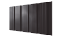 Профнастил К20 1195/1130x0,4 мм, 8019 серо-коричневый глянцевый