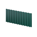 Профнастил С21 1051/1000x0,4 мм, 6005 зеленый мох глянцевый