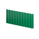 Профнастил С21 1051/1000x0,4 мм эконом, 6029 мятно-зеленый глянцевый