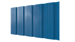 Профнастил К20 1185/1120x0,4 мм, 5015 небесно-синий глянцевый