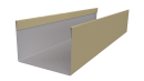 Стойка 40x60x40 мм, 1014 слоновая кость глянцевый