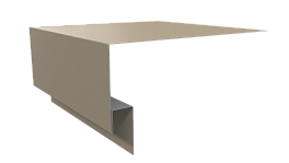 Планка околооконная 200х75х20 мм, 1015 св. слоновая кость глянцевый