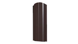Штакетник Европланка 110x0,45 мм, 8017 шоколадно-коричневый глянцевый