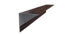 Планка угла наружного 50x50x2000 мм, Морёный дуб 3D