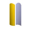 Штакетник Европланка Престиж 131x0,5 мм, 1018 цинково-желтый глянцевый