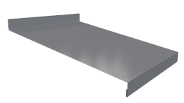 Отлив простой 20х250х20 мм, 7047 телегрей 4 глянцевый