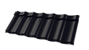 Профиль Феникс 1180/1100x0,4 мм, 9005 черный янтарь глянцевый
