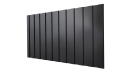 Профнастил С8 1200/1150x0,4 мм, 9005 черный янтарь глянцевый
