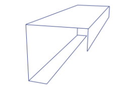 Декоративная накладка угловая
