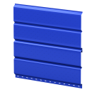 Софит Л-брус перфорированный 264/241x0,5 мм, 5002 ультрамариново-синий глянцевый