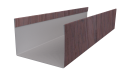 Стойка 40x60x40 мм, Античный дуб 3D