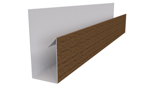 Планка П-образная 30x20x2000 мм, Дуб Сантана 3D