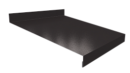 Отлив простой 20х200х20 мм, 9002 светло-серый глянцевый