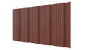 Профнастил К20 1195/1130x0,5 мм, 8004 медно-коричневый матовый
