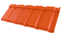 Профиль Пегас 1185/1150x0,45 мм, 2004 оранжевый глянцевый