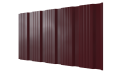 Профнастил К20 1195/1130x0,4 мм эконом, 3005 винно-красный глянцевый