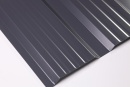 Профнастил К20 1185/1120x0,4 мм эконом, 7024 графитовый серый глянцевый