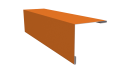 Угол наружный 50x50x2000 мм, 2011 насыщенный оранжевый глянцевый