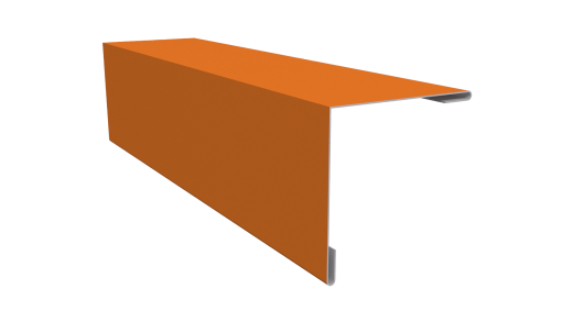 Угол наружный 50x50x2000 мм, 2011 насыщенный оранжевый глянцевый