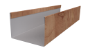 Стойка 40x60x40 мм, Золотой орех 3D