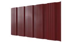 Профнастил К20 1185/1120x0,4 мм эконом, 3011 коричнево-красный глянцевый
