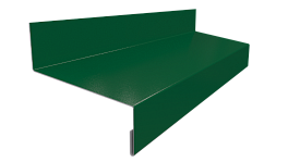 Отлив простой 20х50х20 мм, 7004 сигнальный серый глянцевый