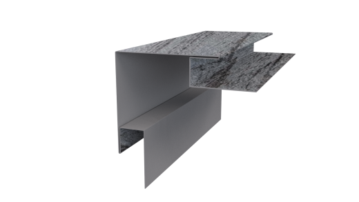 Планка угла наружного сложная 75x75x2000 мм, Морион 3D